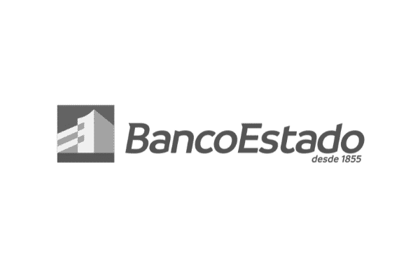 Logo Banco Estado Gris